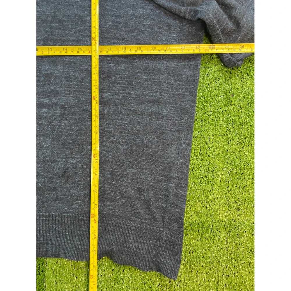 Old Navy Mens Gray Heathered Long Sleeve Crew Neck‎ Knit Pullover Sweater XL